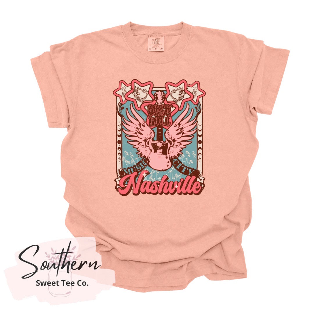 Nashville Peachy Graphic Tee