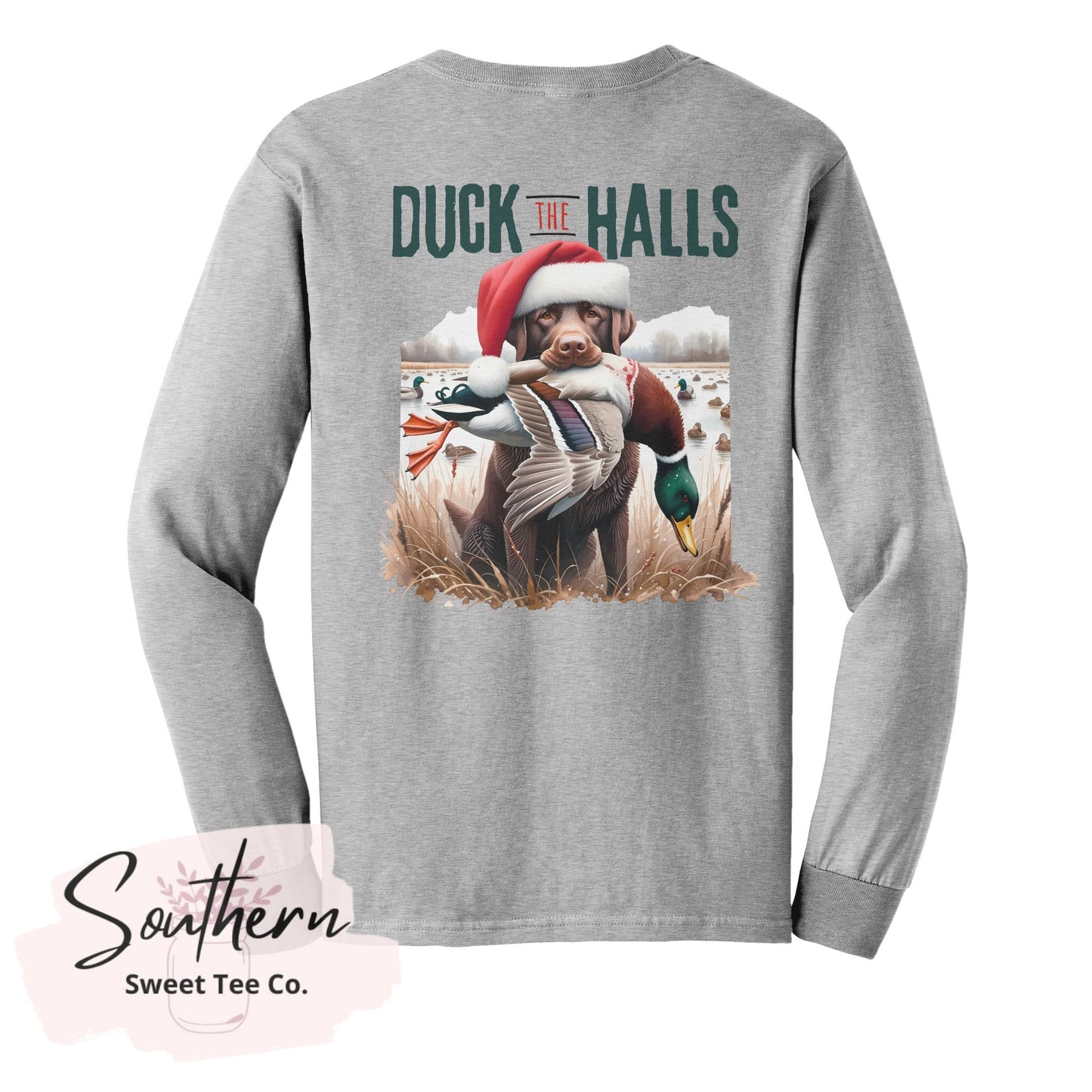 Duck the Halls Boys Long Sleeve