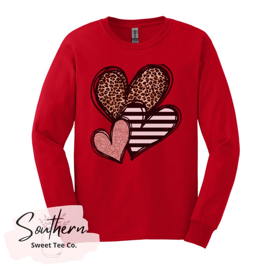 Love is in the Air Long Sleeve Graphic Tee