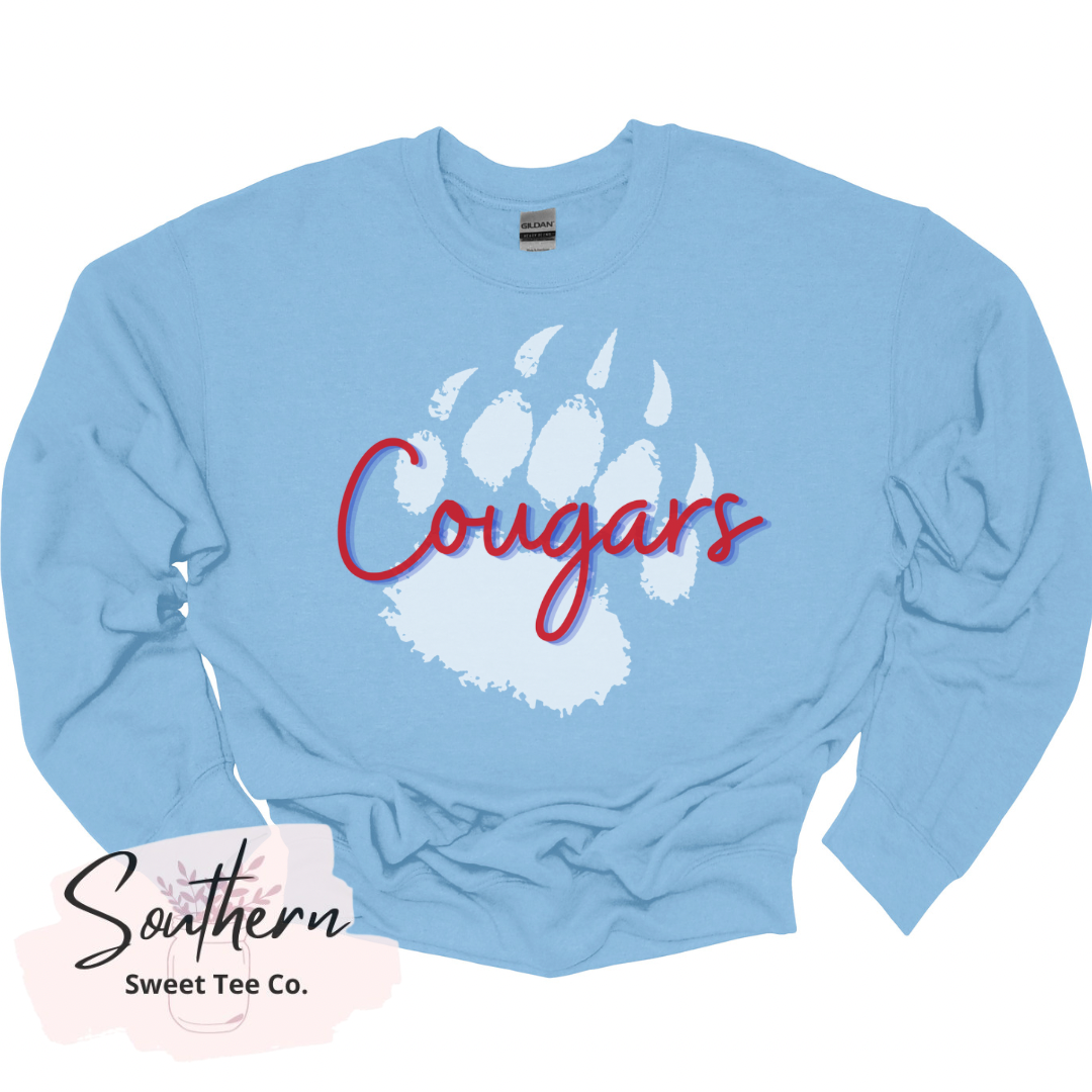 Cougars Paw Sweatshirt