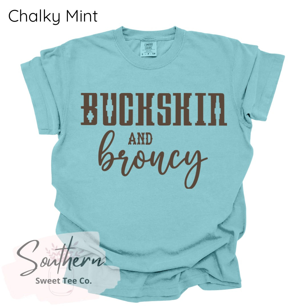 Buckskin and Broncy Graphic Tee